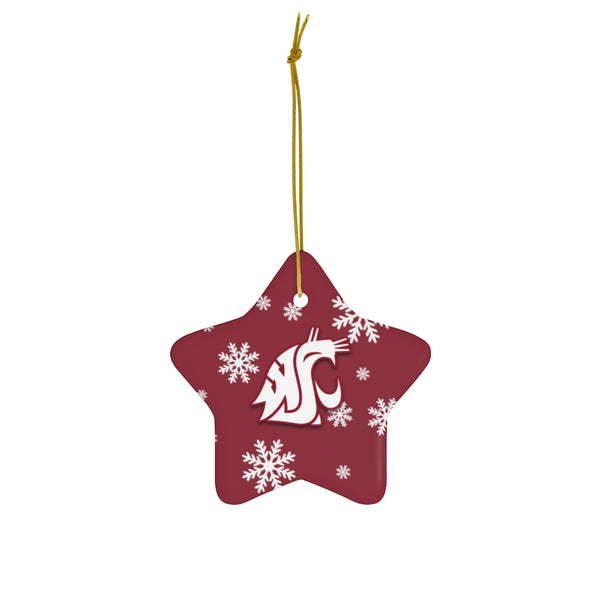 Washington State Ceramic Ornaments
