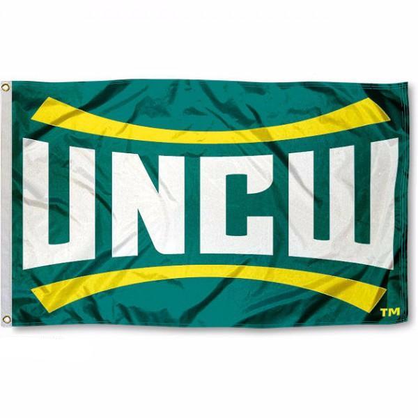 UNCW University of North Carolina at Wilmington Flag