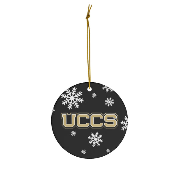 UCCS Ceramic Ornaments
