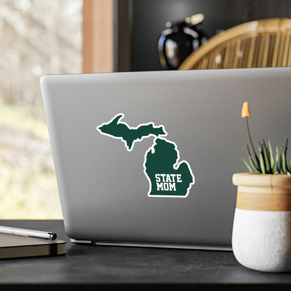 Michigan State Mom Vinyl Decals