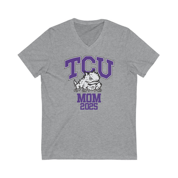TCU Class of 2025 - MOM V-Neck Tee