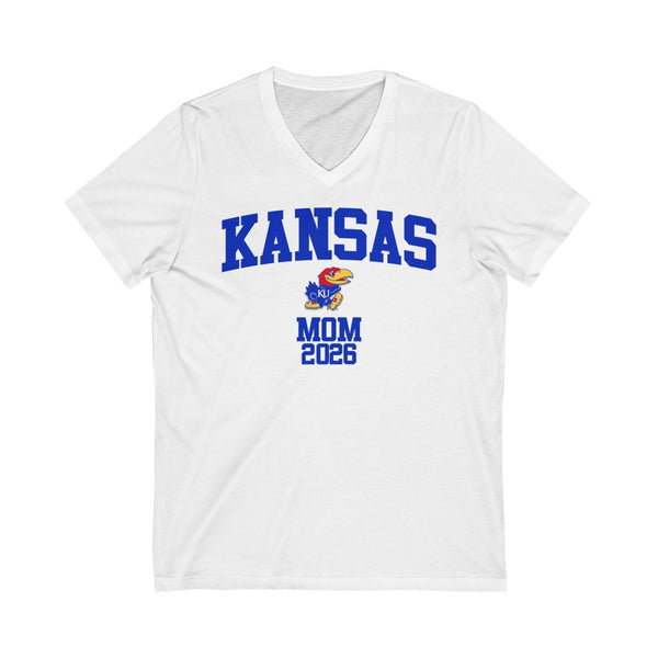 Kansas Class of 2026 - MOM V-Neck Tee