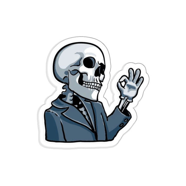 Skull Sticker