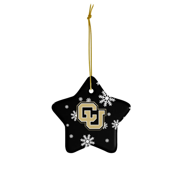 CU Denver Ceramic Ornaments