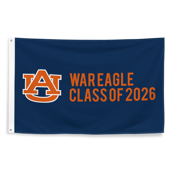 auburn class of 2026 flag