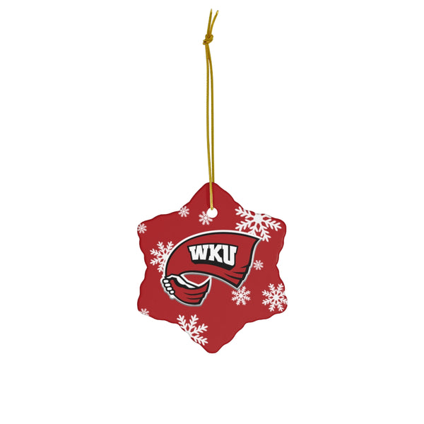 WKU Ceramic Ornaments