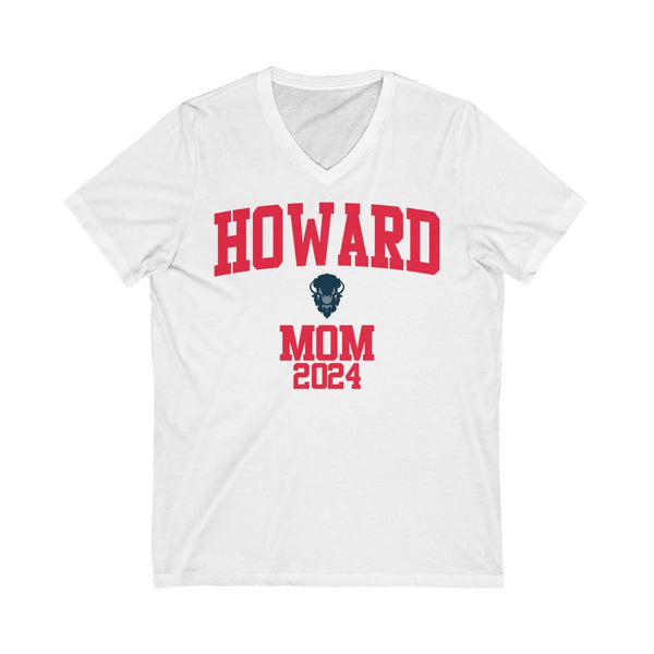 Howard Class of 2024 - MOM V-Neck Tee