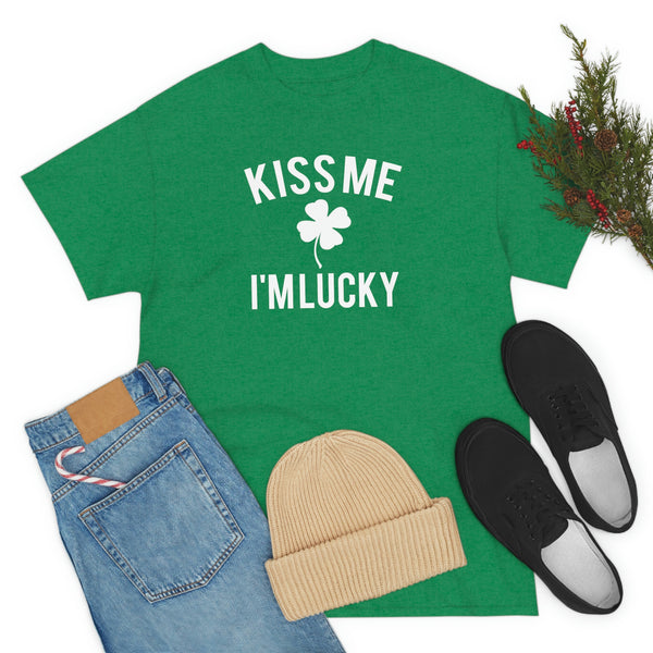 Kiss Me, I'm Lucky St. Patrick’s Day Tee