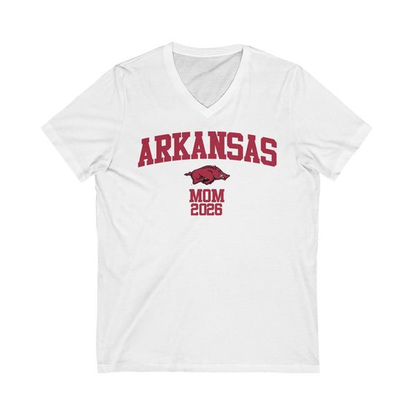 Arkansas Class of 2026 - MOM V-Neck Tee