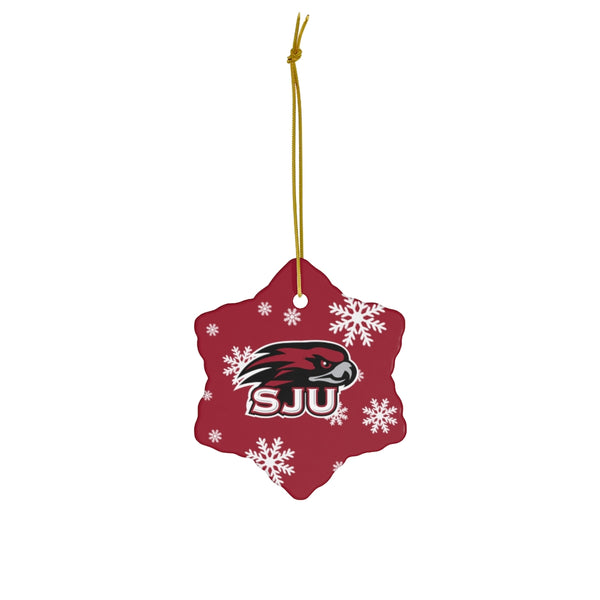 SJU Ceramic Ornaments