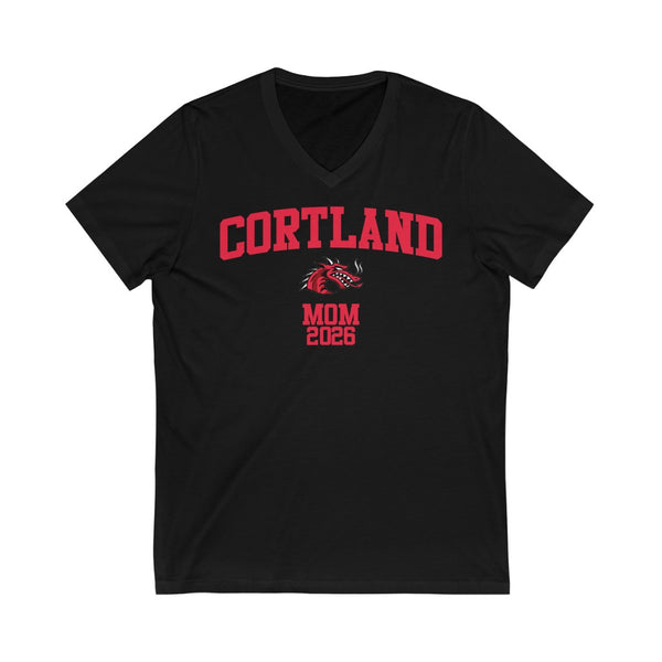 SUNY Cortland Class of 2026 - MOM V-Neck Tee