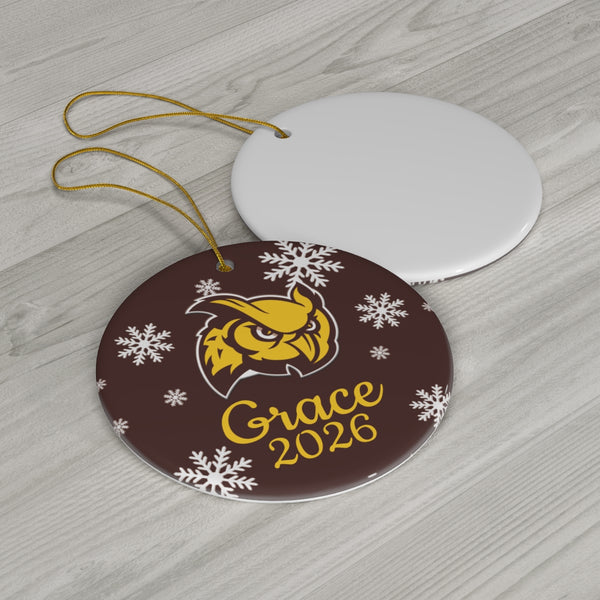 Custom Rowan Ceramic Ornaments