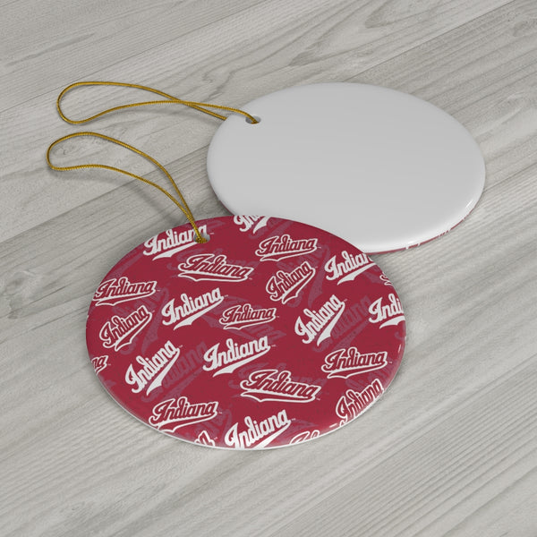 Indiana University Ceramic Ornaments