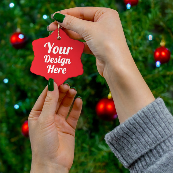 Customize Your Own Ceramic Ornaments
