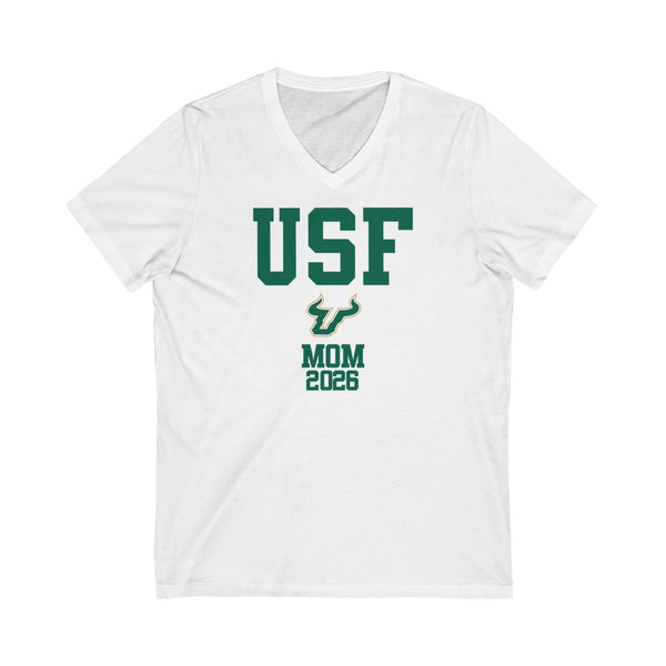 USF Class of 2026 - MOM V-Neck Tee