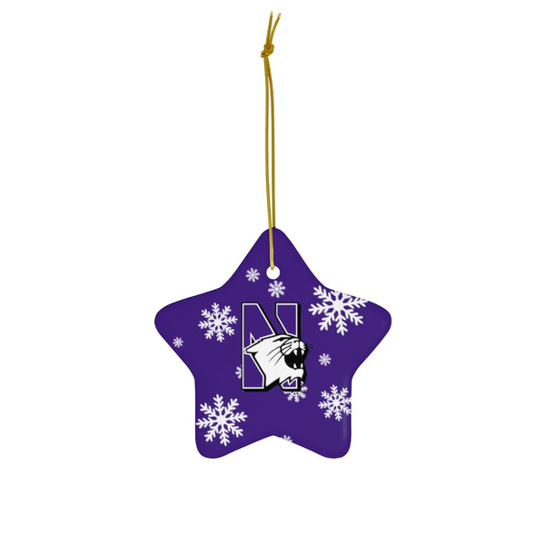 Northwestern Ceramic Ornaments