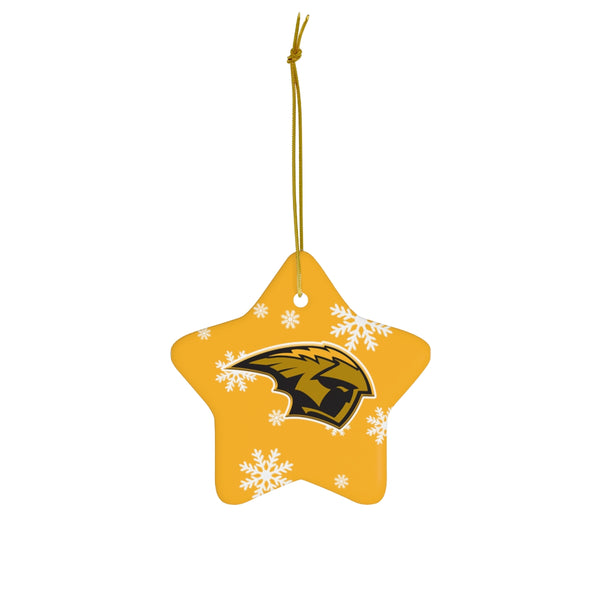 UW Oshkosh Ceramic Ornaments