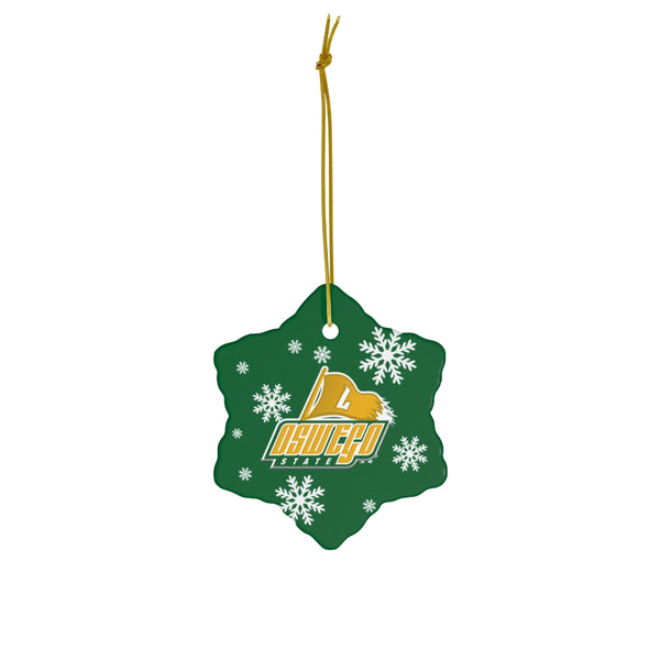 SUNY Oswego Ceramic Ornaments