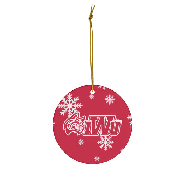 IWU Ceramic Ornaments