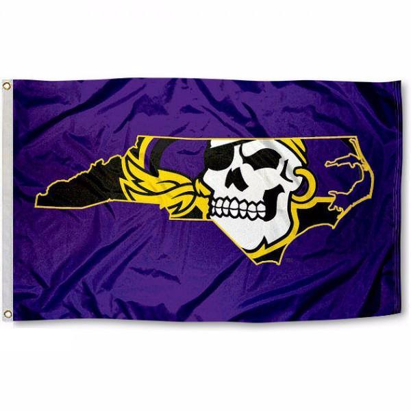East Carolina University Pirates Flag