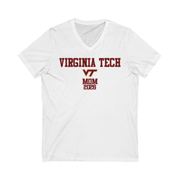 VT Class of 2026 - MOM V-Neck Tee