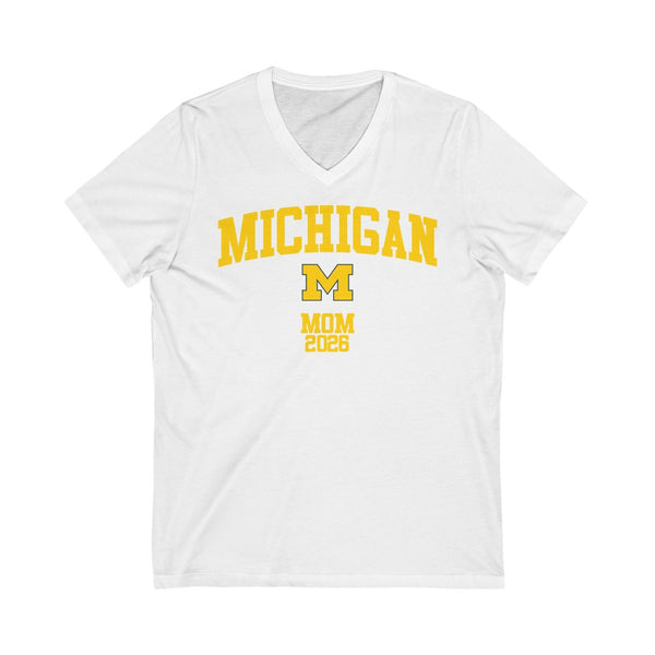 Michigan Class of 2026 - MOM V-Neck Tee