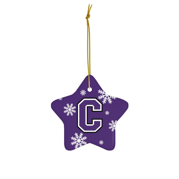 Cornell College Ceramic Ornaments