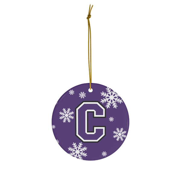 Cornell College Ceramic Ornaments