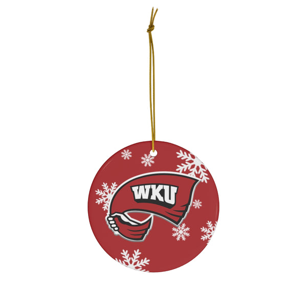 WKU Ceramic Ornaments