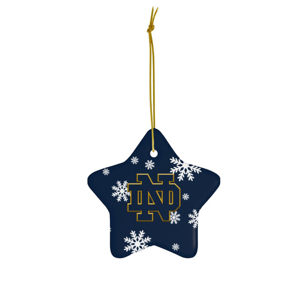 Notre Dame Ceramic Ornaments