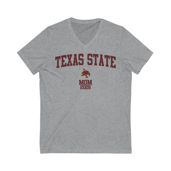Texas State Class of 2026 - MOM V-Neck Tee
