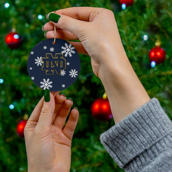 Notre Dame Ceramic Ornaments