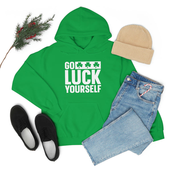 Go Luck Yourself St. Patrick's Day hoodie
