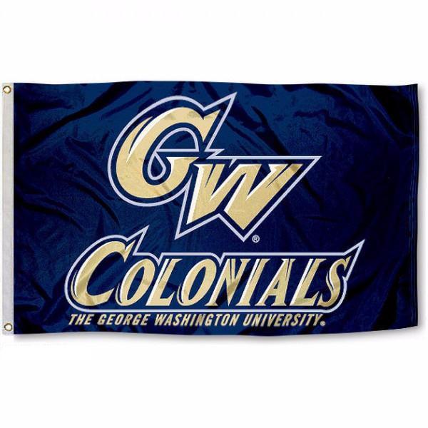 George Washington Colonials Flag