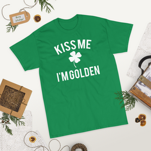 Kiss Me I'm Golden St. Patrick's Day
