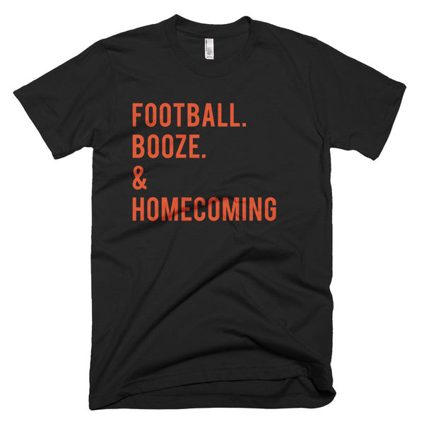 Football. Booze. & Homecoming T-Shirt