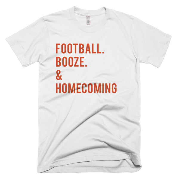 Football. Booze. & Homecoming T-Shirt