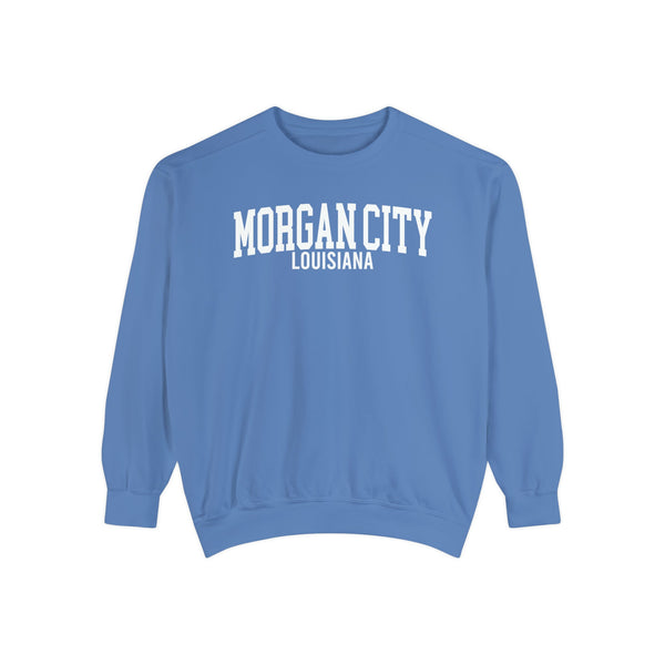 Morgan City Louisiana Comfort Colors Sweatshirt