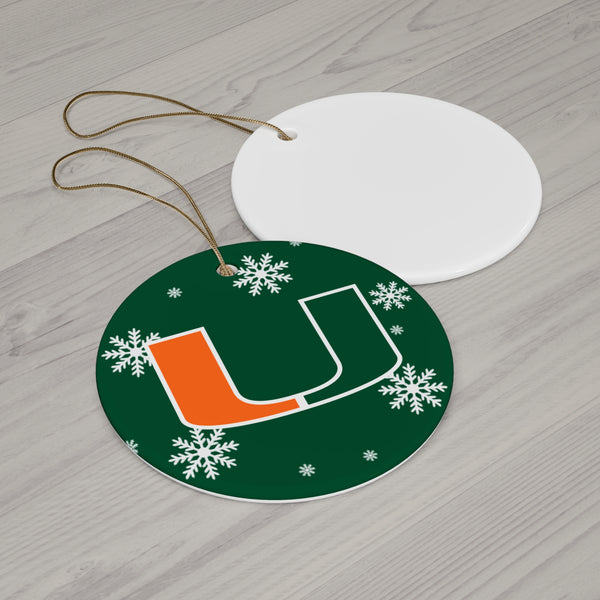 Miami Ceramic Ornaments