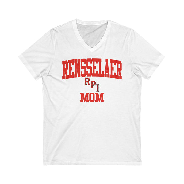 RPI MOM V-Neck Tee