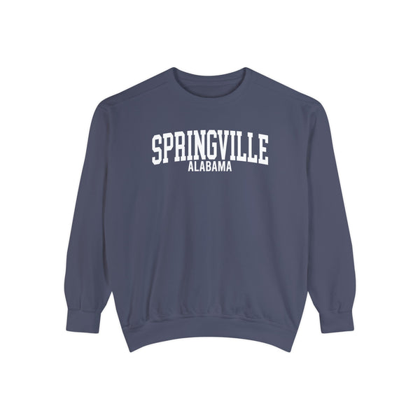 Springville Alabama Comfort Colors Sweatshirt