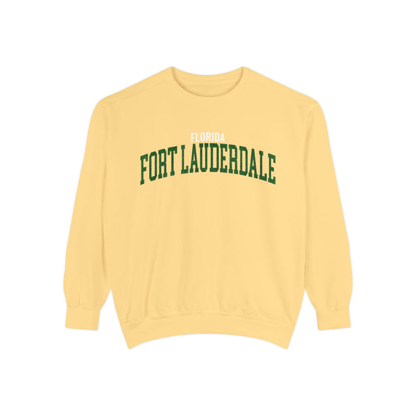 Fort Lauderdale Florida Comfort Colors Sweatshirt