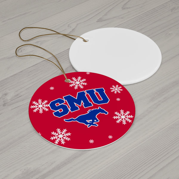 SMU Ceramic Ornaments