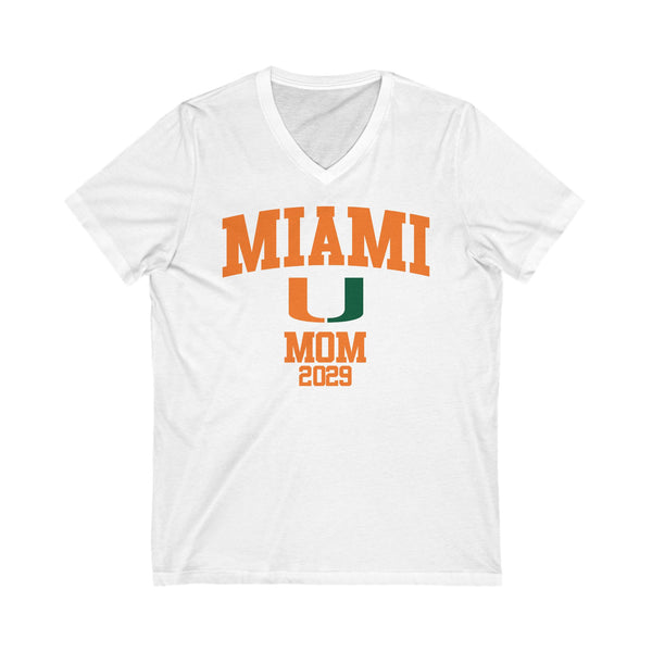 Miami 2029 MOM V-Neck Tee