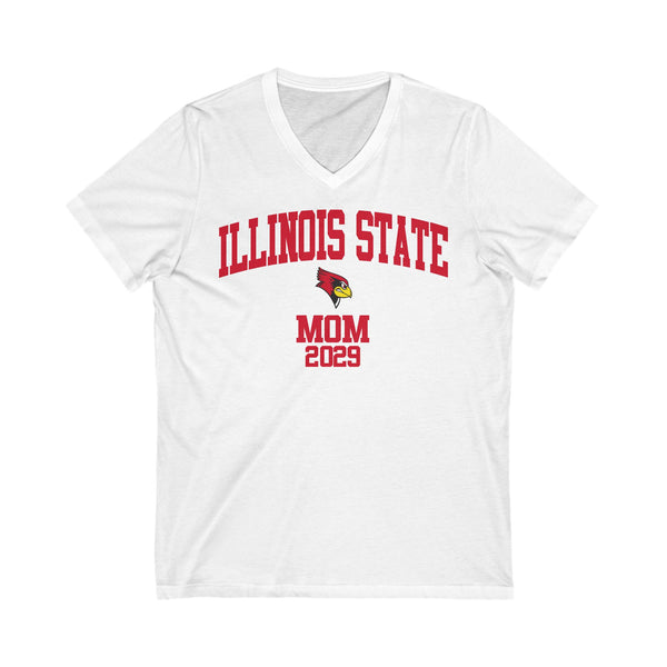 Illinois State 2029 MOM V-Neck Tee
