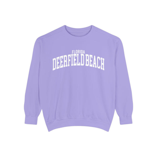 Deerfield Beach Florida Comfort Colors Sweatshirt