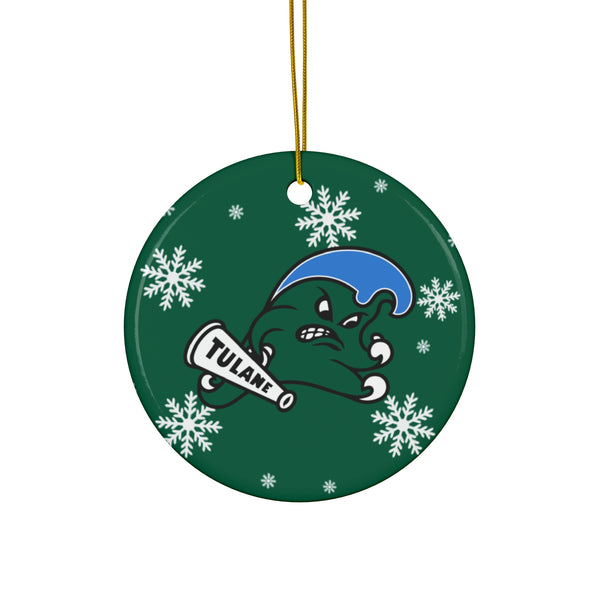 Tulane Ceramic Ornaments