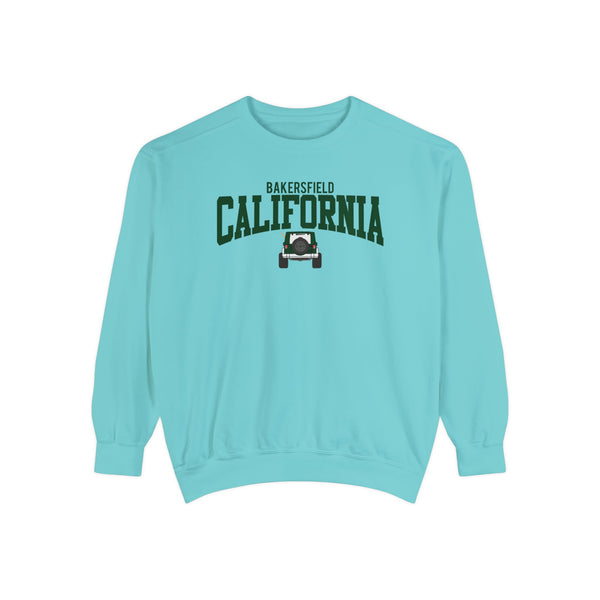 Bakersfield California Jeep Comfort Colors Sweatshirt
