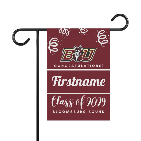Personalized Bloomsburg 2029 Yard Flag