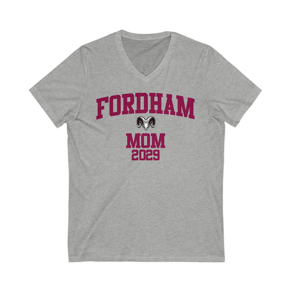 Fordham 2029 MOM V-Neck Tee